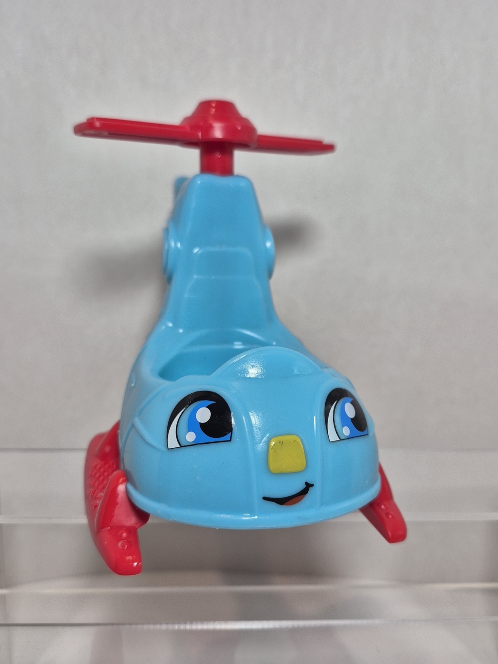 Fisher-Price Little People Animal Rescue Helicopter Blue with Red Rotors